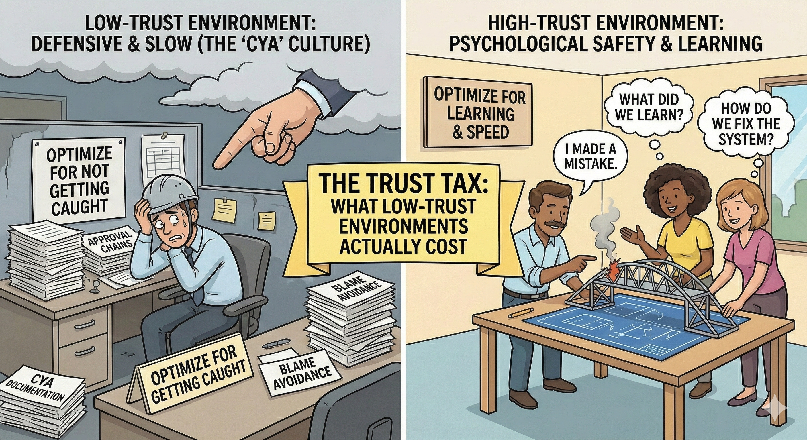 The Trust Tax: What Low-Trust Environments Actually Cost
