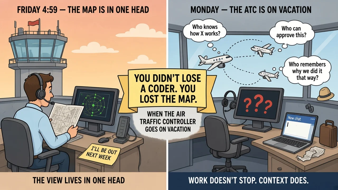 What Happens When the Air Traffic Controller Goes on Vacation